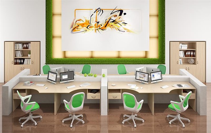 Комплект офисной мебели SIMPLE в Копейске - изображение 6